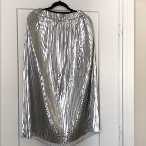 Silver skirt